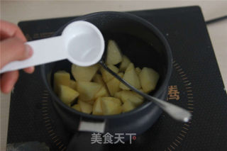 【番茄配方】糖渍苹果蛋糕——回软后更馥郁浓香的做法步骤：2