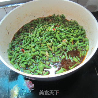 香焖鲜豆角丁的做法步骤：8