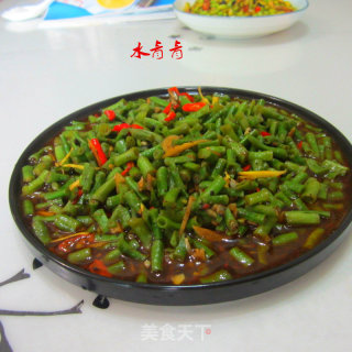 香焖鲜豆角丁的做法步骤：12