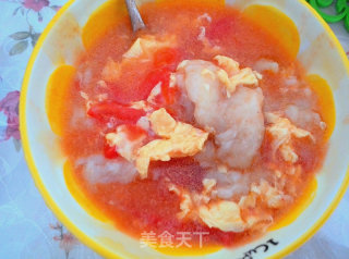 龙利鱼番茄鸡蛋汤【子璇家】的做法步骤：4