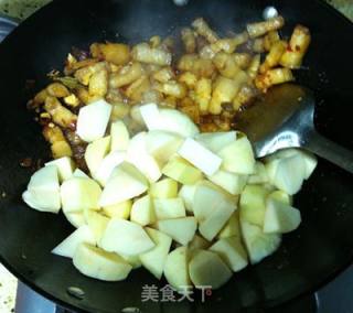 【土豆烧五花肉】——最简单的家常菜的做法步骤：5