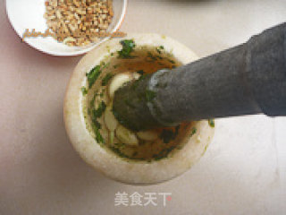 罗勒青酱的做法步骤：5