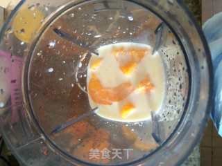 木瓜牛奶的做法步骤：3