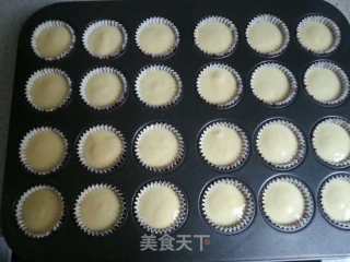 蜜豆小蛋糕的做法步骤：17