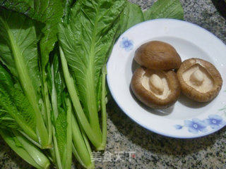 香菇炒天菜的做法步骤：1