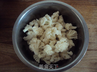 培根炒菜花的做法步骤：4