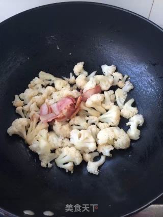 培根炒菜花的做法步骤：14