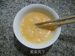 红椒鸡蛋炒苤蓝的做法步骤：5