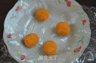 炼乳红薯糯米糍的做法步骤：6