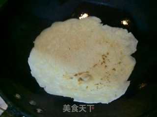 白菜鸡蛋饼的做法步骤：2