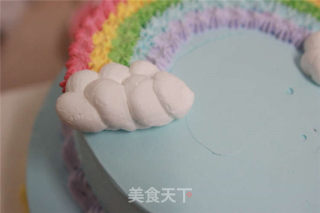 【番茄配方】双层生日蛋糕——梦幻般的感觉的做法步骤：25