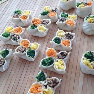四喜蒸饺的做法步骤：14