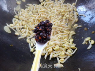 豉香豆芽的做法步骤：6