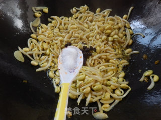 豉香豆芽的做法步骤：7