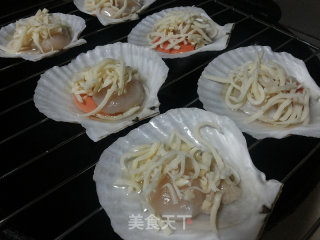 焗烤扇贝的做法步骤：3
