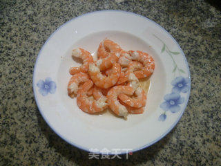 虾肉圆白菜冻豆腐的做法步骤：3
