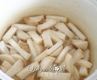 小炒杏鲍茹的做法步骤：3