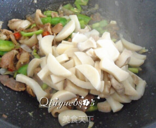 小炒杏鲍茹的做法步骤：8