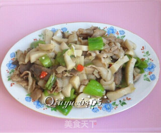 小炒杏鲍茹的做法步骤：9