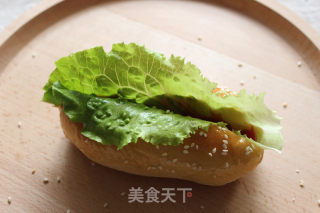 热狗面包的做法步骤：9