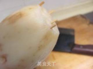 蜜汁水果藕的做法步骤：4