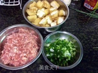 酿豆泡的做法步骤：1