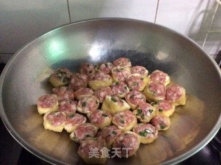 酿豆泡的做法步骤：2