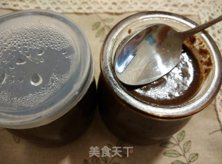 感受巧克力和咖啡的完美结合——巧克力咖啡布丁的做法步骤：7