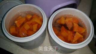 木瓜炖雪蛤的做法步骤：8