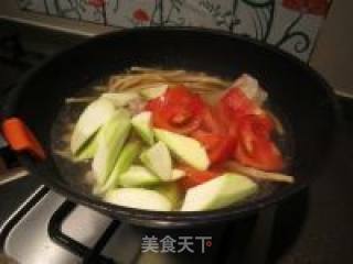 鸡土从番茄汤的做法步骤：5