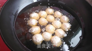 空心麻球的做法步骤：3