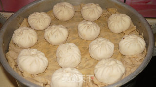 梅干菜猪肉大包的做法步骤：8