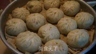 梅干菜猪肉大包的做法步骤：9