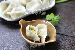 简单的经典——韭菜鸡蛋水饺的做法步骤：12