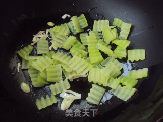 清炒莴笋的做法步骤：10