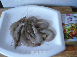 茄汁虾的做法步骤：1