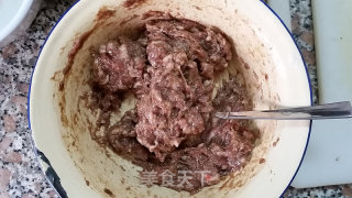 香菇千层肉饼的做法步骤：4