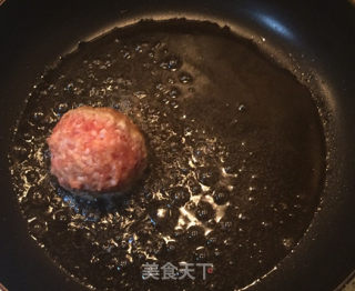 虎眼狮子头的做法步骤：5