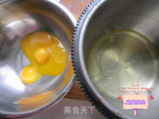 斑马纹戚风蛋糕的做法步骤：1