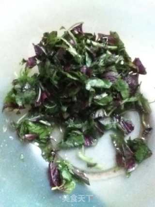 苋菜煎饼的做法步骤：1