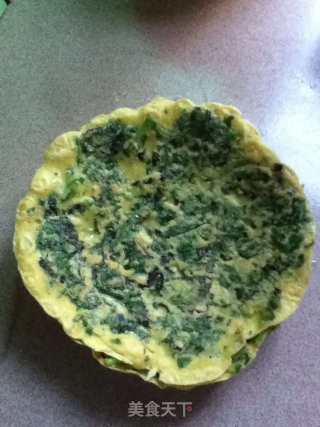 苋菜煎饼的做法步骤：5