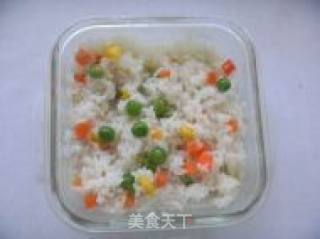 虾仁焗饭的做法步骤：5
