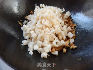 肉末藕丁的做法步骤：8