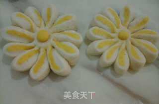 小花南瓜馒头的做法步骤：3