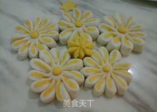 小花南瓜馒头的做法步骤：4