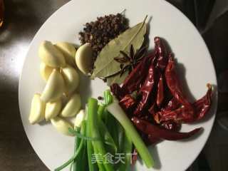 四季豆烧排骨-附餐余的卤面做法的做法步骤：1