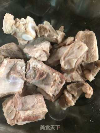 四季豆烧排骨-附餐余的卤面做法的做法步骤：3