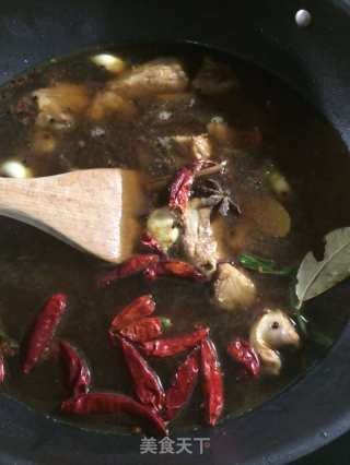 四季豆烧排骨-附餐余的卤面做法的做法步骤：9