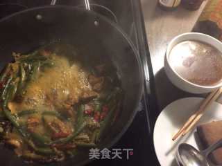 四季豆烧排骨-附餐余的卤面做法的做法步骤：12
