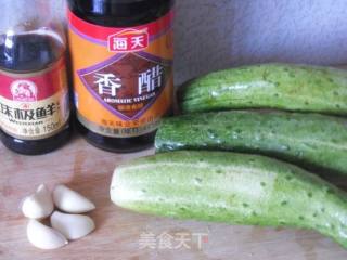 香醋黄瓜的做法步骤：1